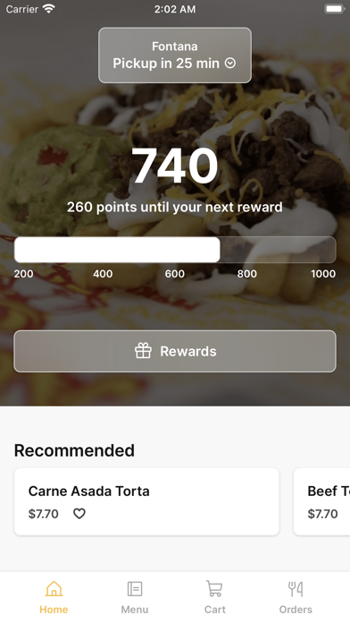 Screenshot #1 pour Alberto's Mexican Food