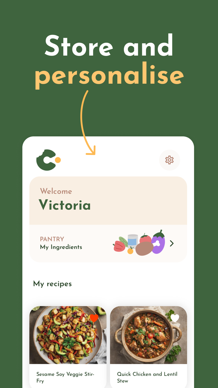 Recipe Maker  Saver - Crumb