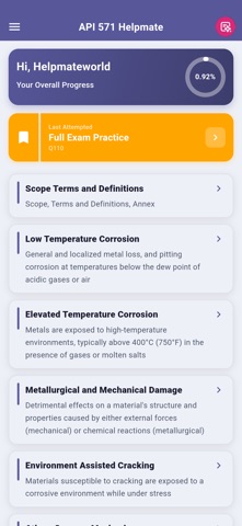 API 571 Helpmate Screenshot 2 of 8