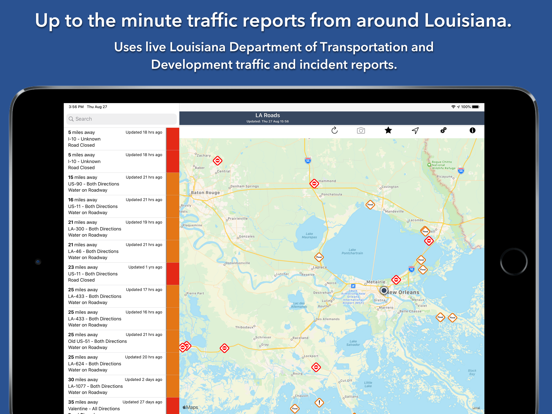 Screenshot #4 pour Louisiana State Roads