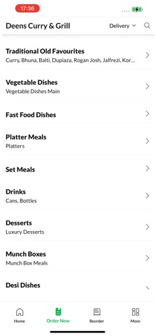 Deens Curry & Grill iPhone screenshot