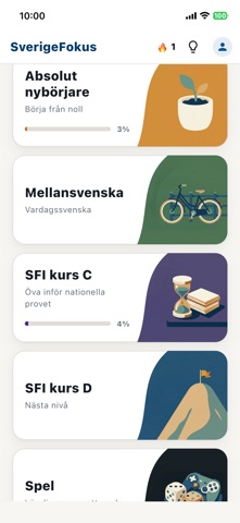 SFI Prov: Öva svenska screenshot
