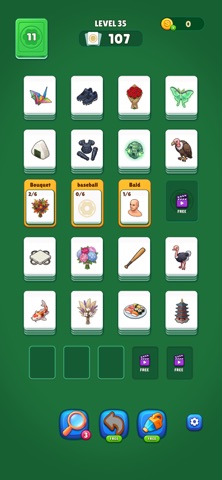Solitaire Sort Word Puzzle iPhone screenshot