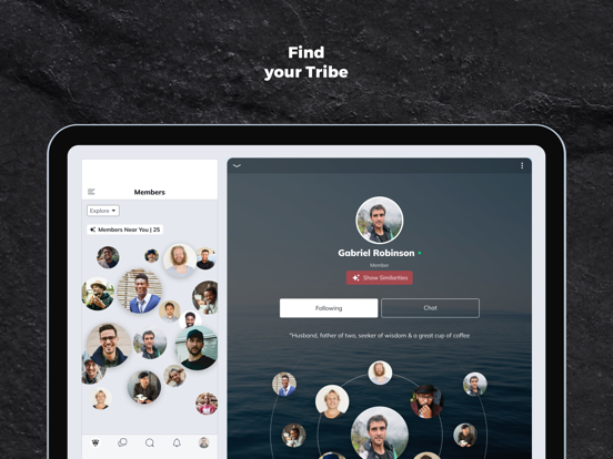 WATT Community iPad screenshot 1 - Social Networking app