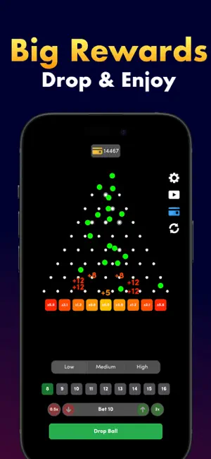 Plinko Pyramid Drop screenshot 2