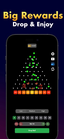 Plinko Pyramid Drop Screenshot 2 of 6