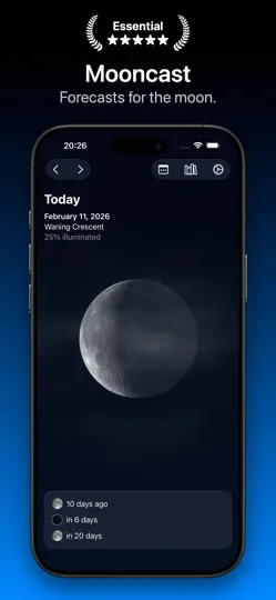 Mooncast iPhone Ekran Görüntüsü 1