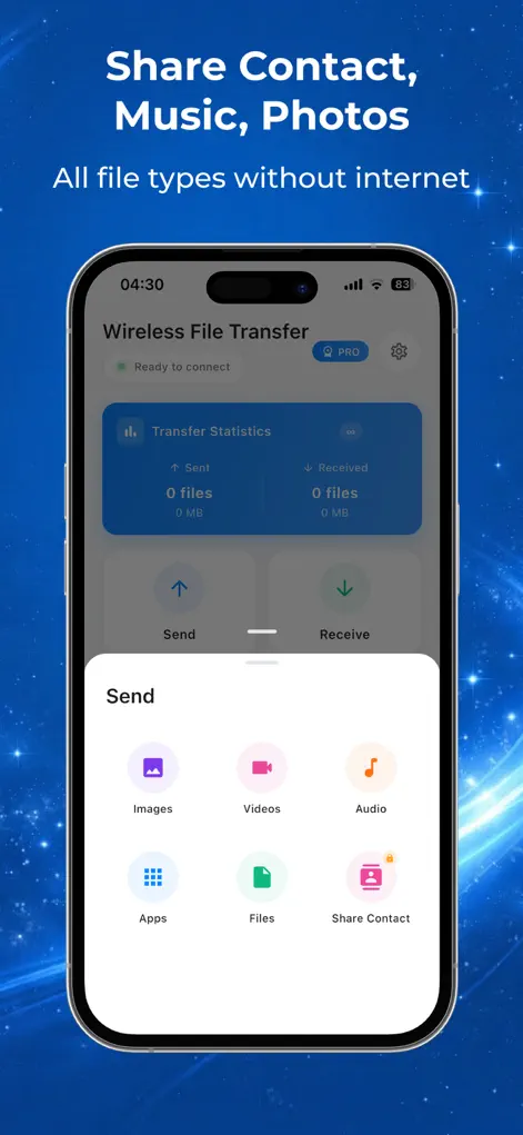 Fast File Sharing App - Utilities App | MWM
