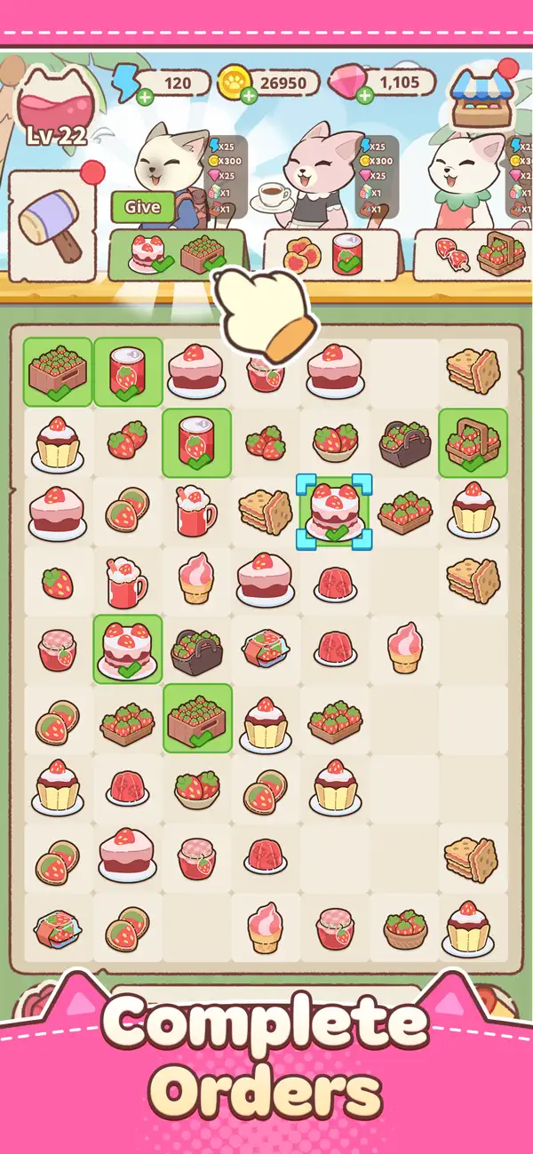 Merge Cat Town iOS Mod IPA screenshot 4 - iOS game interface
