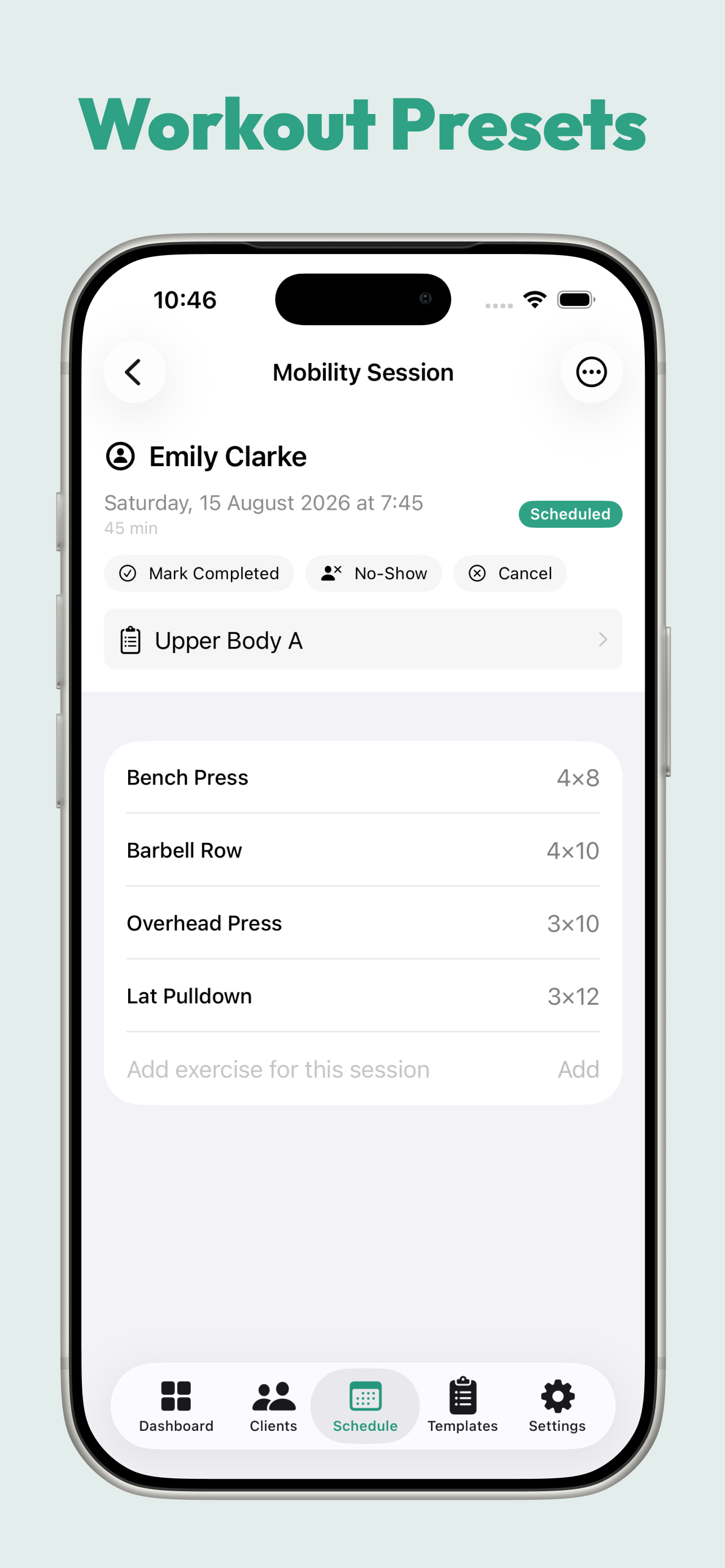 PlankNote: PT Client Tracker screenshot 6