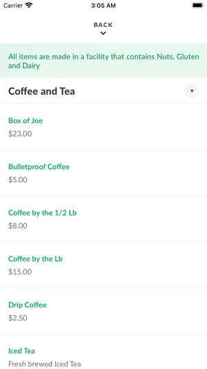 Divi Tree Coffee screenshot 3