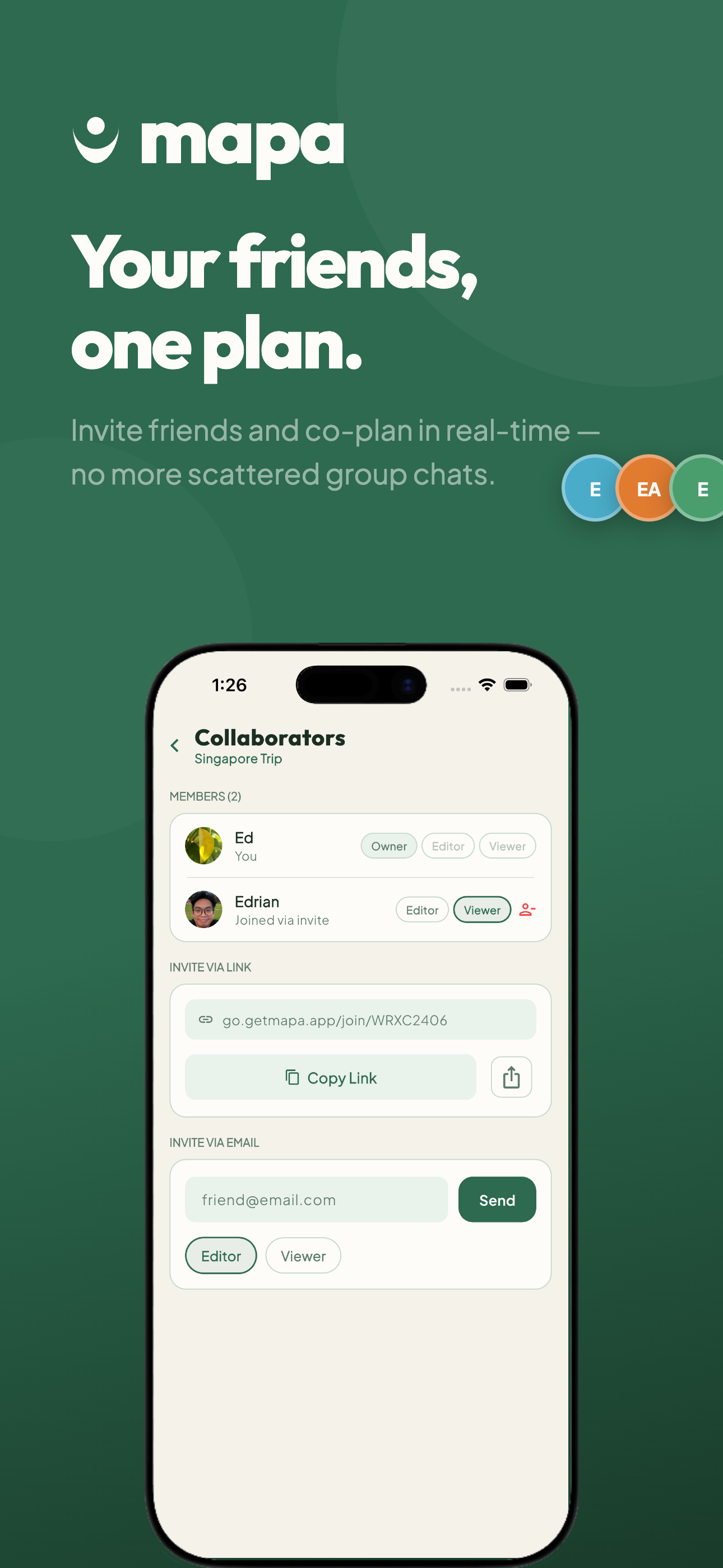 mapa - Group Travel Planner screenshot 5