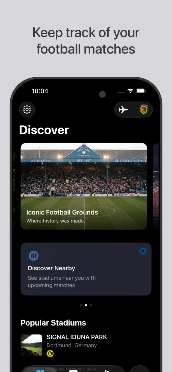 Screenshot #3 pour Ground Hopper Stadium Tracker
