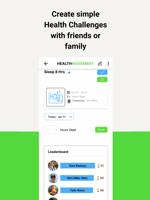 Health Movement iPad screenshot 2 - Health & Fitness app
