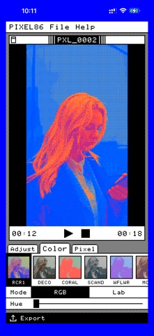 PIXEL86: Retro Media Editor Screenshot 2 of 4