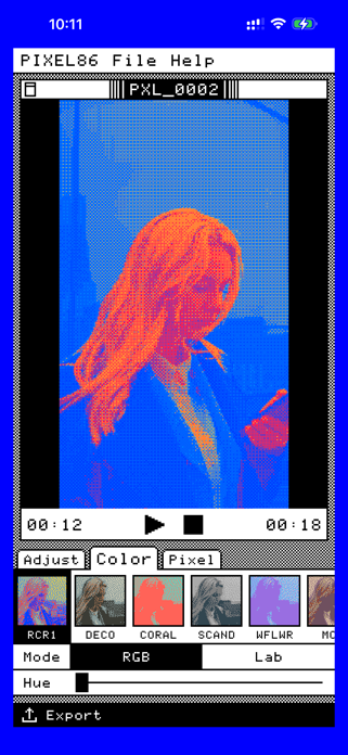PIXEL86: Retro Media Editor Screenshot 2 of 4