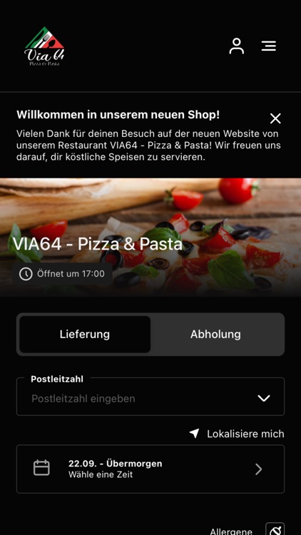 VIA64 - Pizza & Pasta