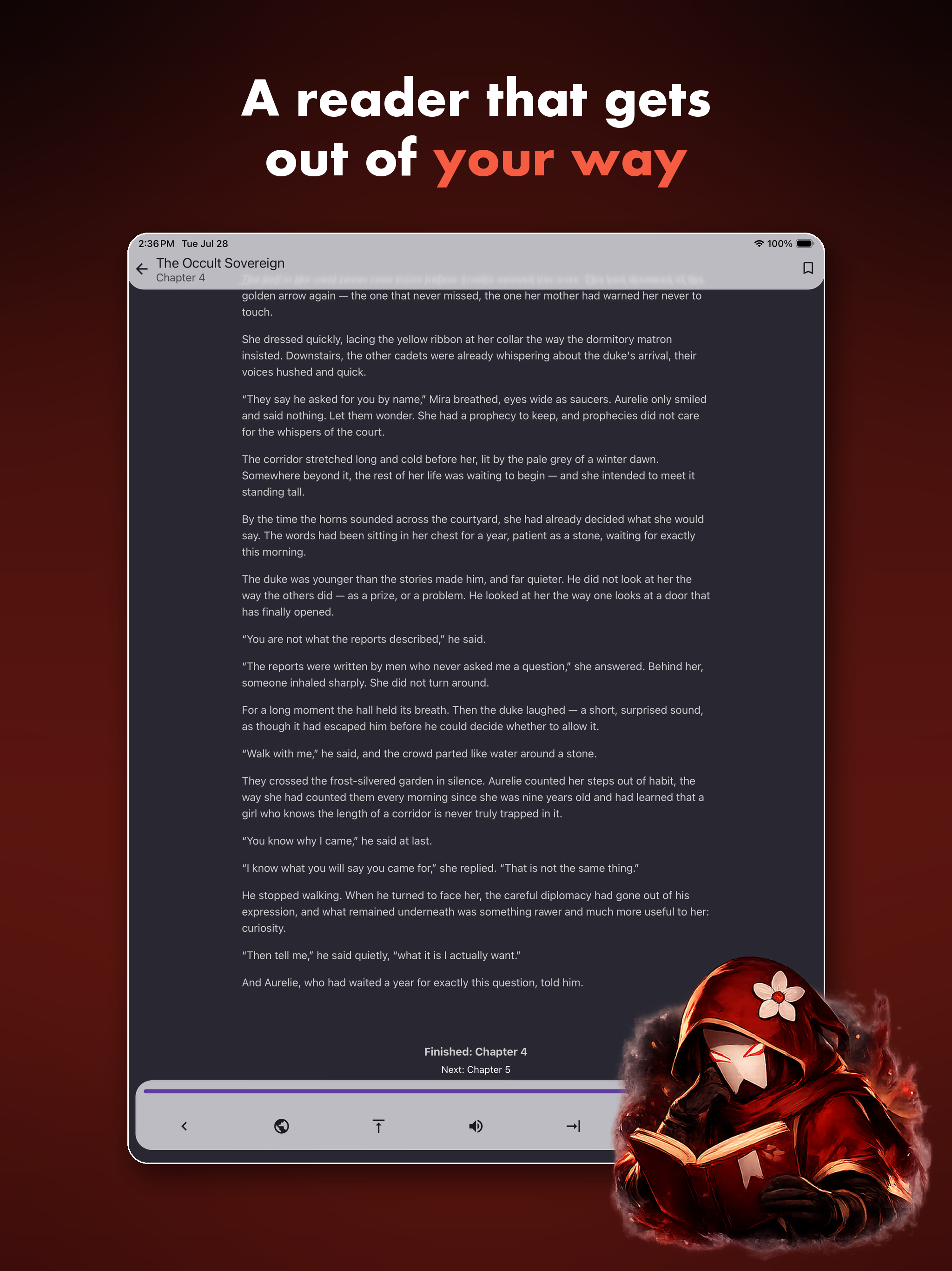 Lipex Light Novel Reader screenshot 9