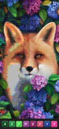 Screenshot of Cross Stitch: Pixel Art