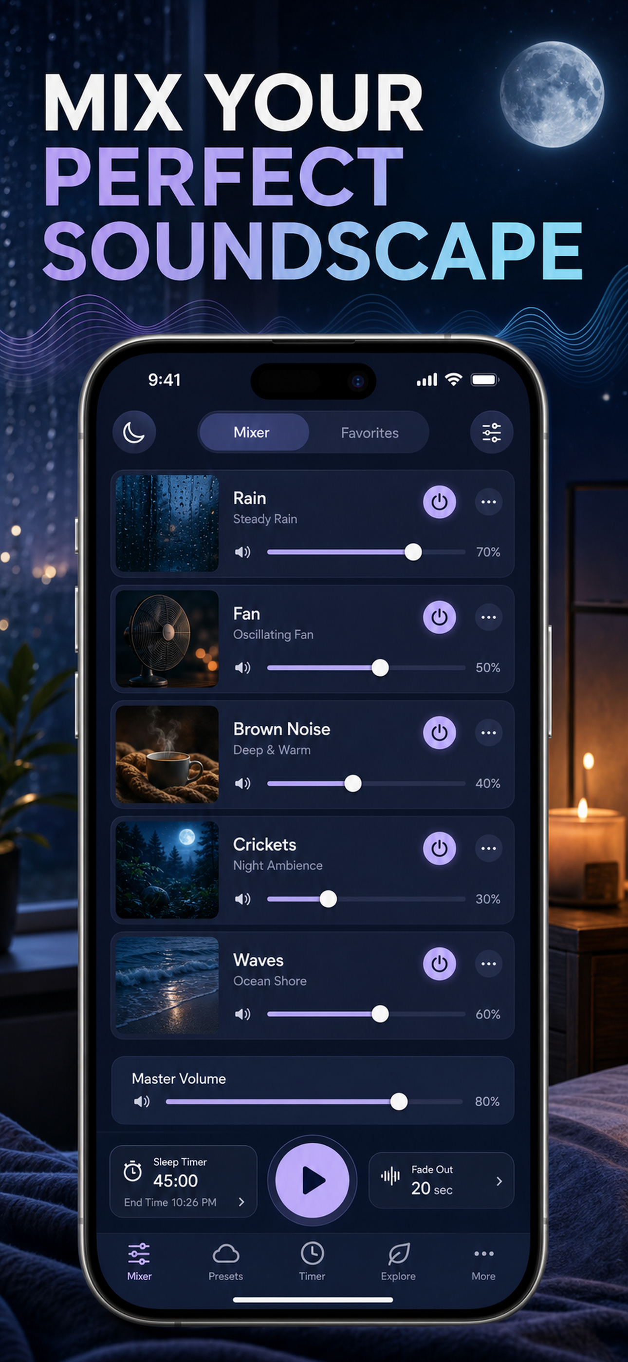 White Noise Generator: Sleep screenshot 2