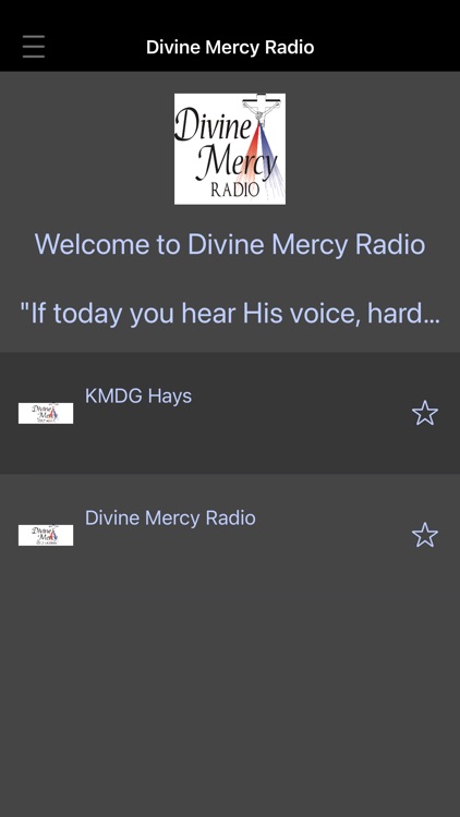 Divine Mercy Radio.