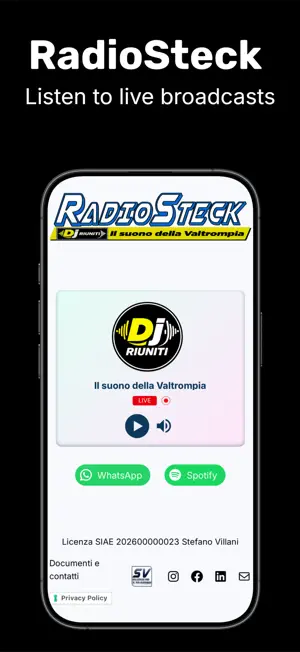RadioSteck screenshot 1