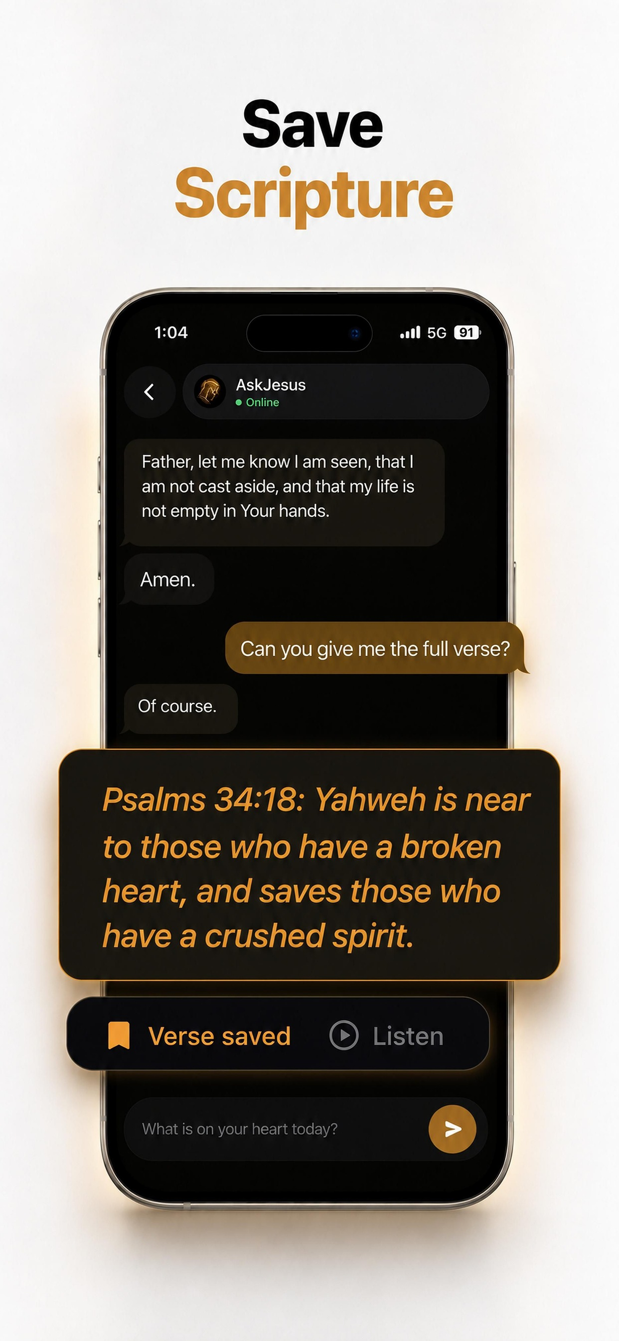 AskJesus - Bible Chat screenshot 5
