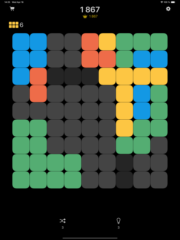 BlockSwipe Puzzle Match Game