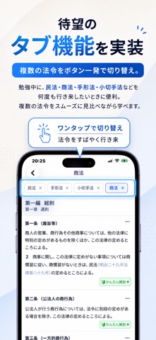 わかる六法 のスクリーンショット
