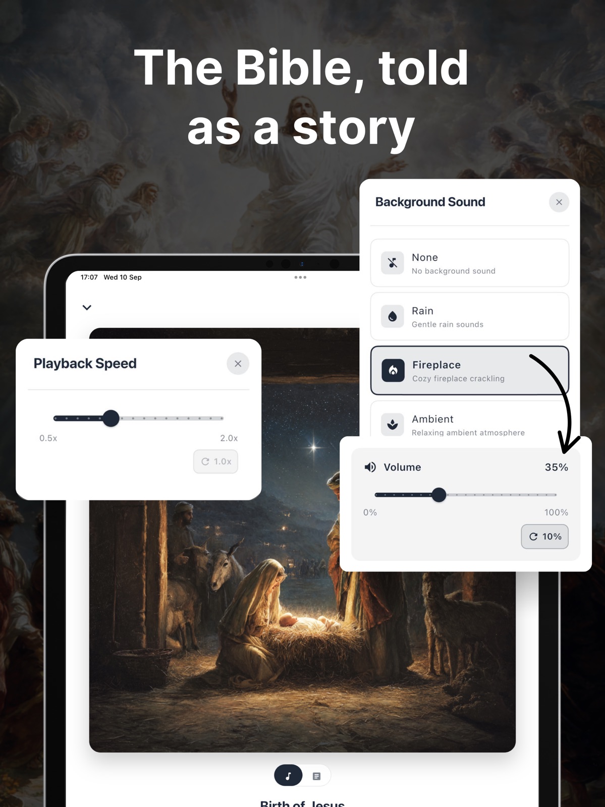 BibleNow: Audio Bible Stories ipad screenshot 2