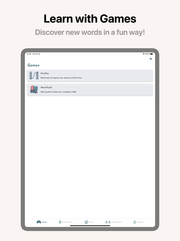 LanguageKit: AI English Coach iPad screenshot 5 - Education app