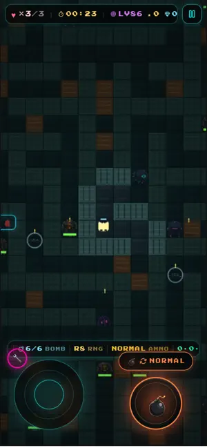 Dark Maze Bomber screenshot 2