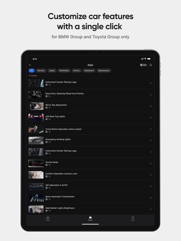 OBDeleven – OBD2 car scanner iPad screenshot 2 - Utilities app
