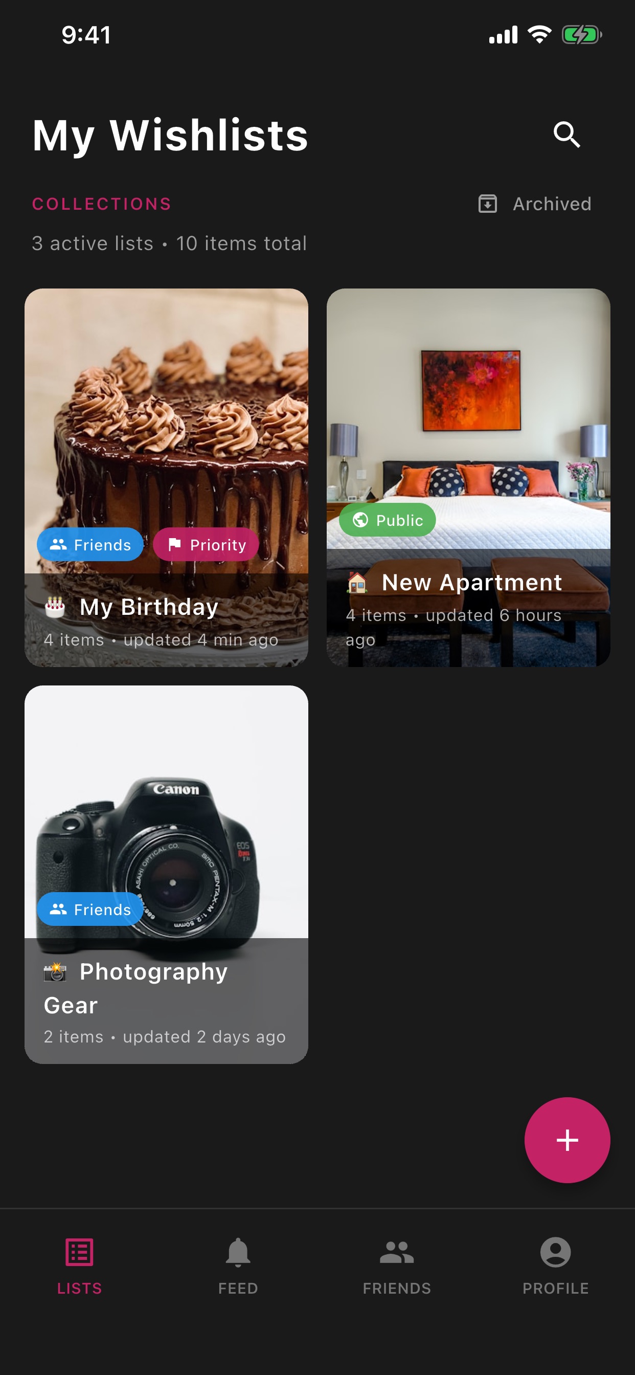Screenshot 1 of Wishfolio