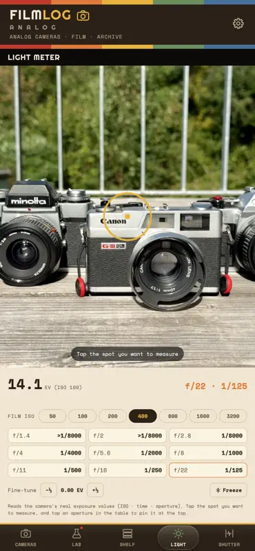Filmlog Analog screenshot 2 of 8