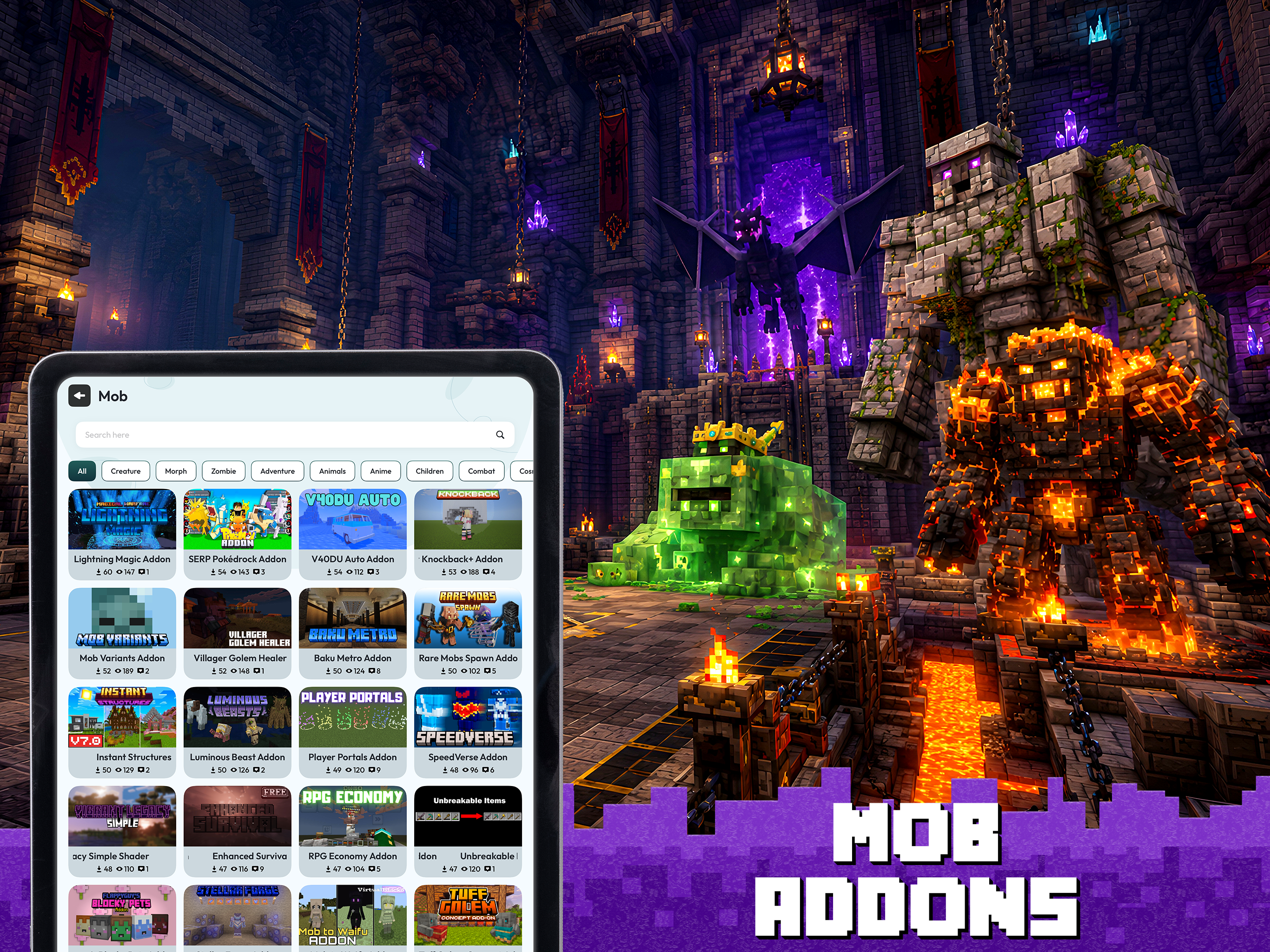 CraftyBox Addon World for MCPE screenshot 20