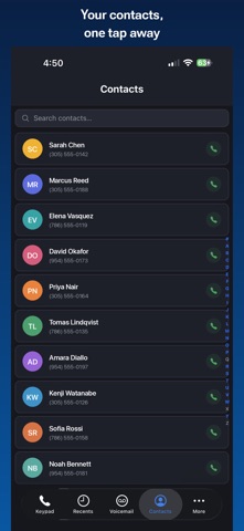 NT Connect: Calls & Voicemail Screenshot 4 of 5