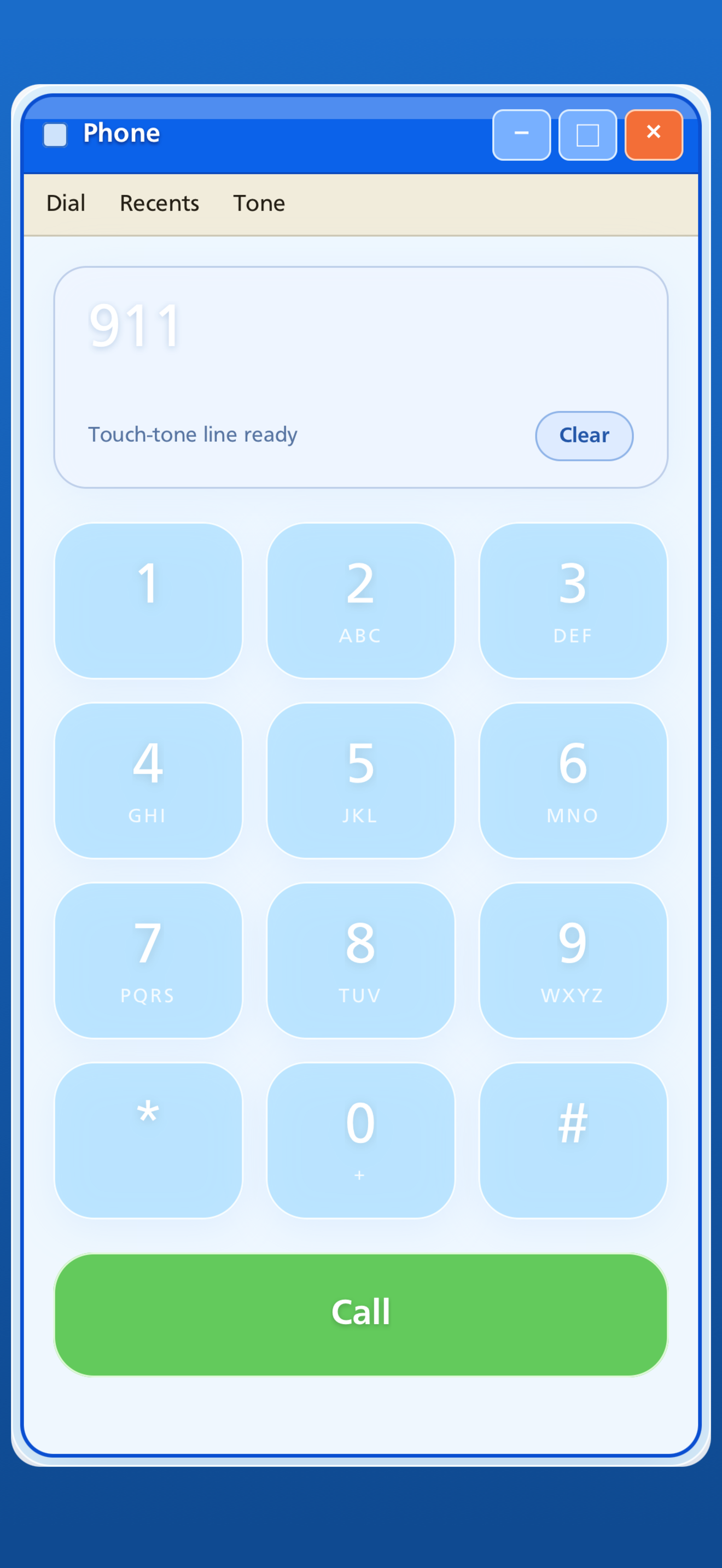 Frutiger Aero Phone