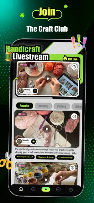 Craft：Video Chat & Live，Club iPhone screenshot 4