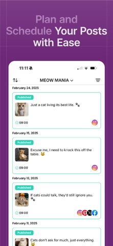 Planly: Social Media Scheduler screenshot
