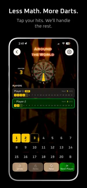Simple Darts Scorekeeper screenshot 4
