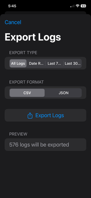 Meds Tracking Screenshot 7 of 7