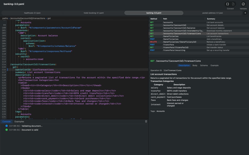 #1. OhAPI Designer (macOS) Von: CoxOne