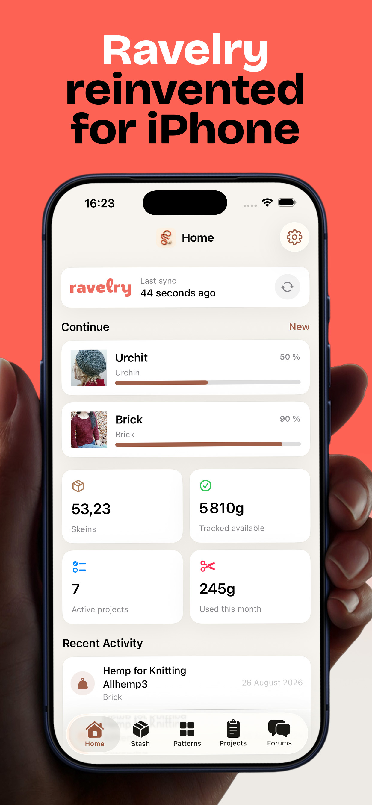 Ravelry Companion: Stashora screenshot 2