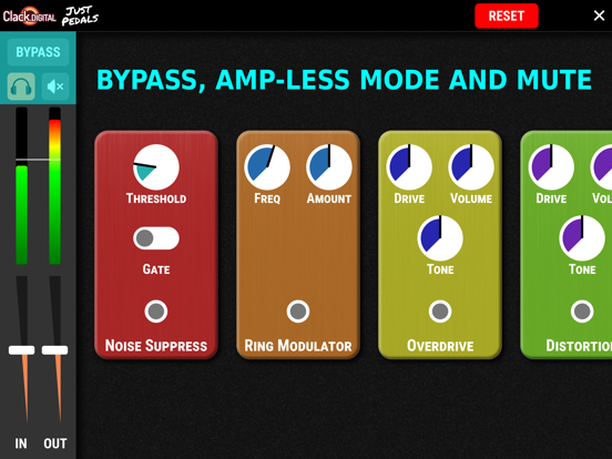 Just Pedals iPad screenshot 4 - Music app