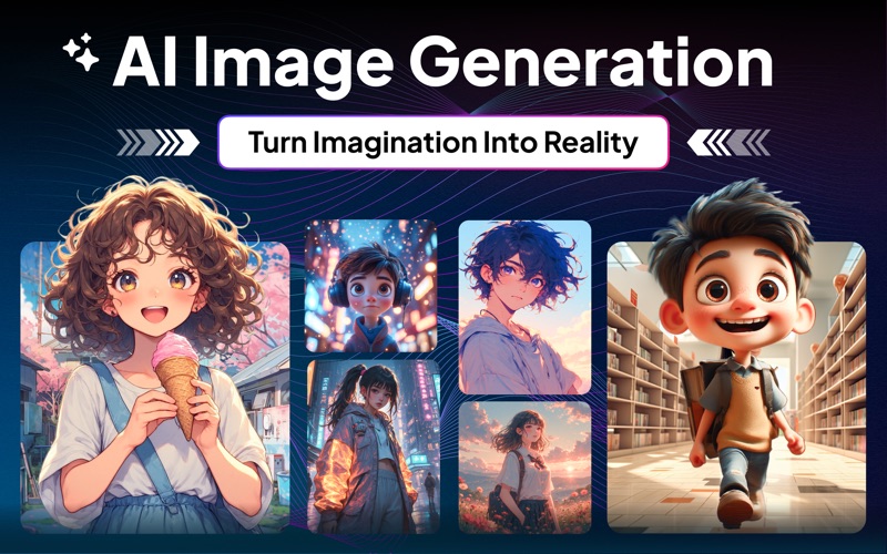 Instapic AI Image Generator app screenshot 1