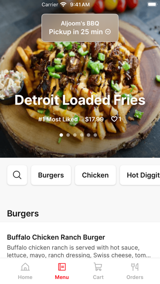 Aljoom BBQ app screenshot 2