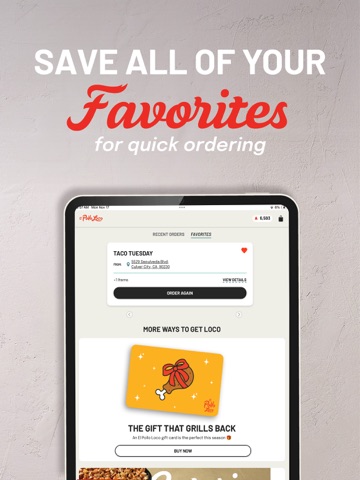 El Pollo Loco - Loco Rewards iPad screenshot
