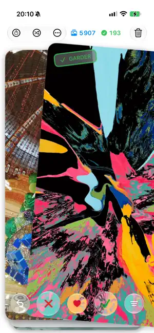 Fotrilo : tri photo au swipe screenshot 1