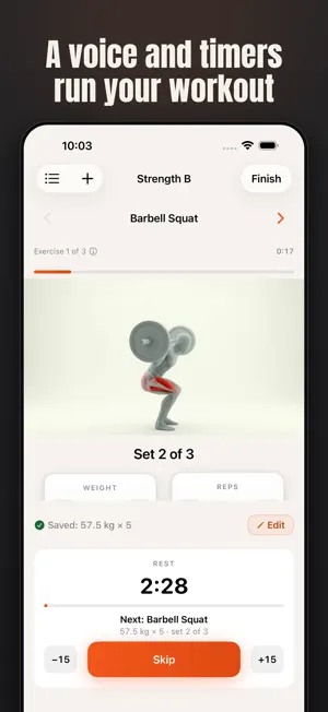 Alzo: Workout Tracker Gym Log screenshot 3